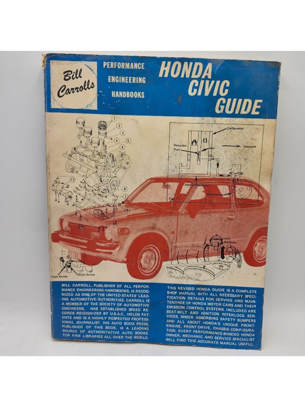 Bill Carrolls 1975 Honda Civic 13200 Guide Performance Engineering 1st Ed 121